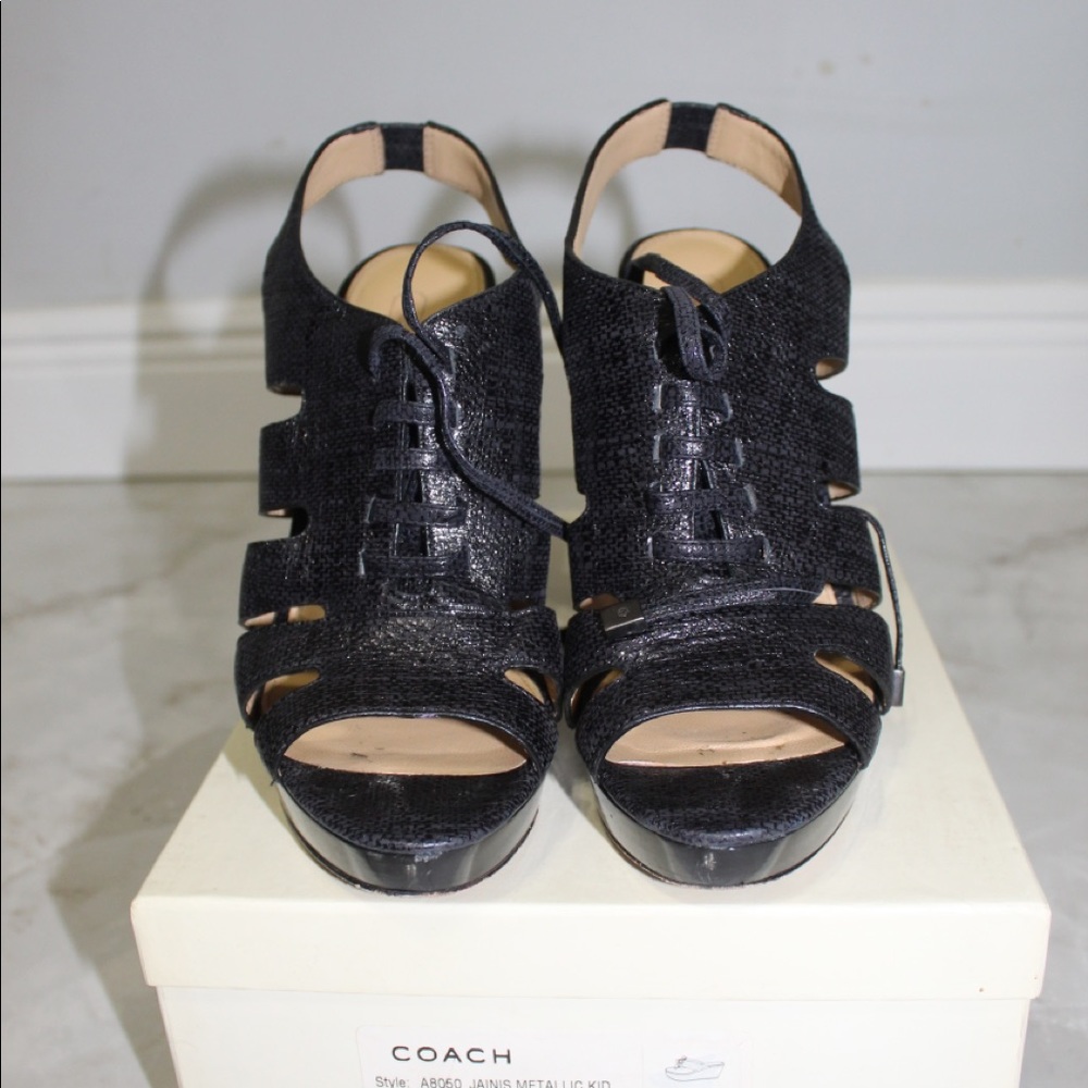 Coach Bootie Heels